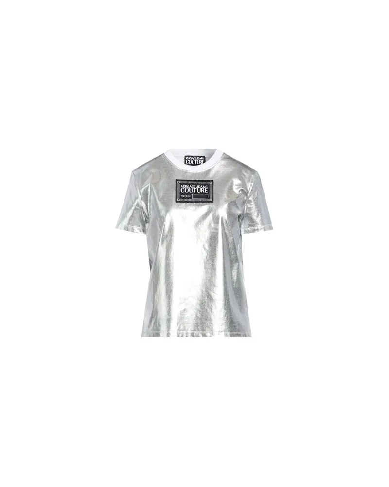 Versace Jeans TOPS - T-shirtsauf YOOX.COM Silber