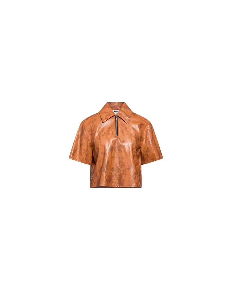 MSGM TOPS - Topsauf YOOX.COM Lederfarben
