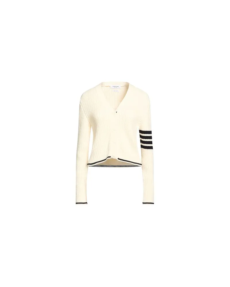 Thom Browne STRICKWAREN - Strickjackenauf YOOX.COM Cremeweiß