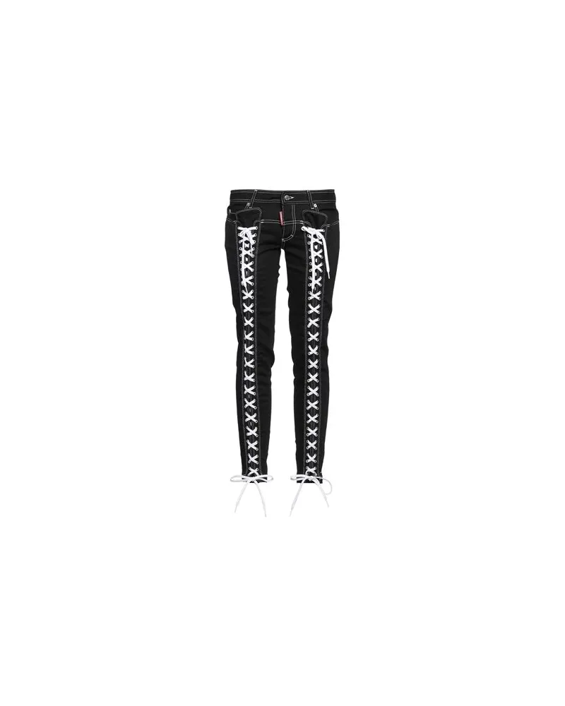 Dsquared2 HOSEN & RÖCKE - Jeanshosenauf YOOX.COM Schwarz