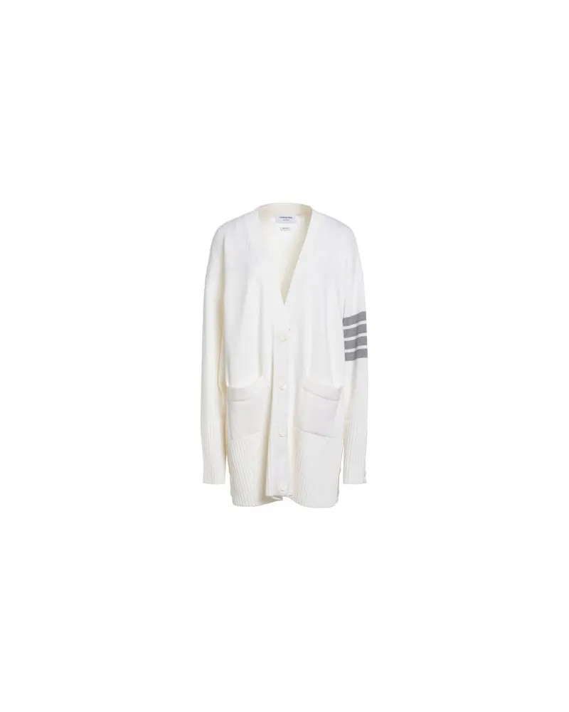 Thom Browne STRICKWAREN - Strickjackenauf YOOX.COM Weiß