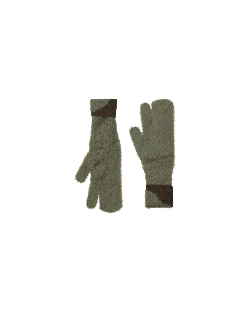 Maison Margiela ACCESSOIRES - Handschuheauf YOOX.COM Militärgrün