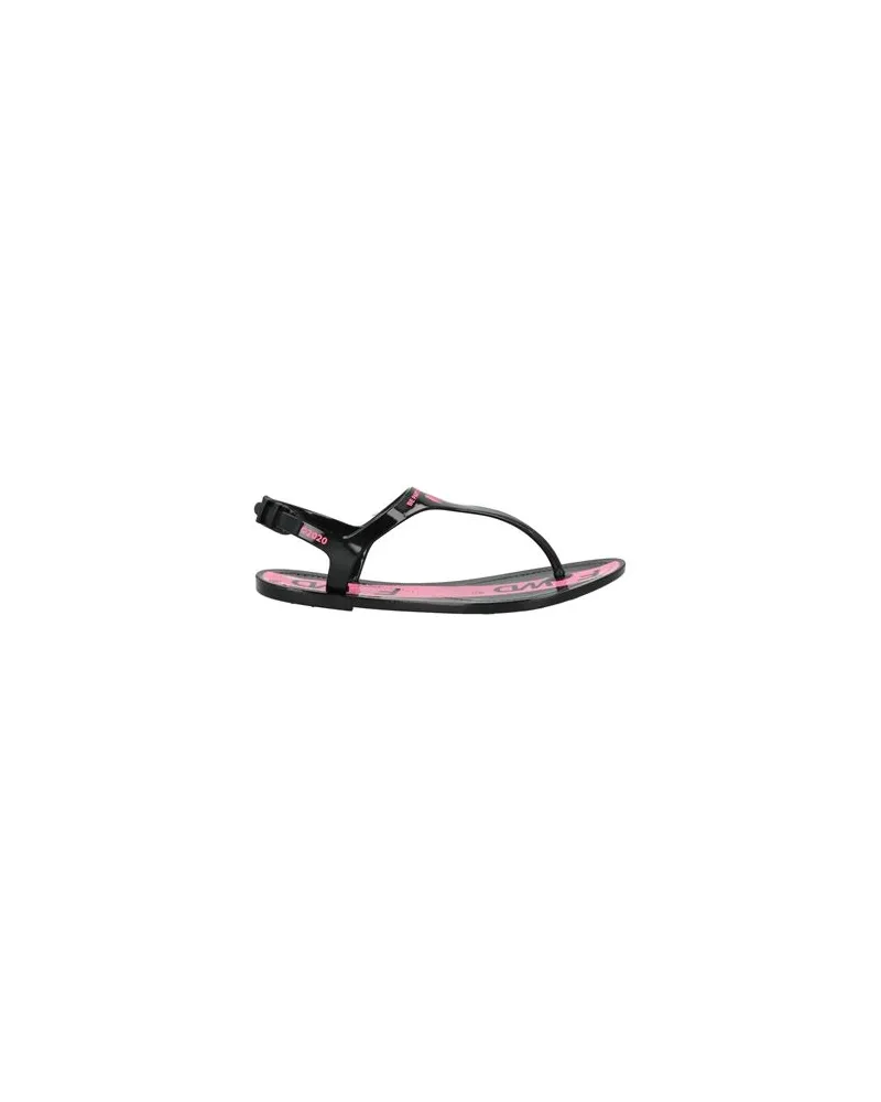 F_wd SCHUHE - Zehentrennerauf YOOX.COM Schwarz