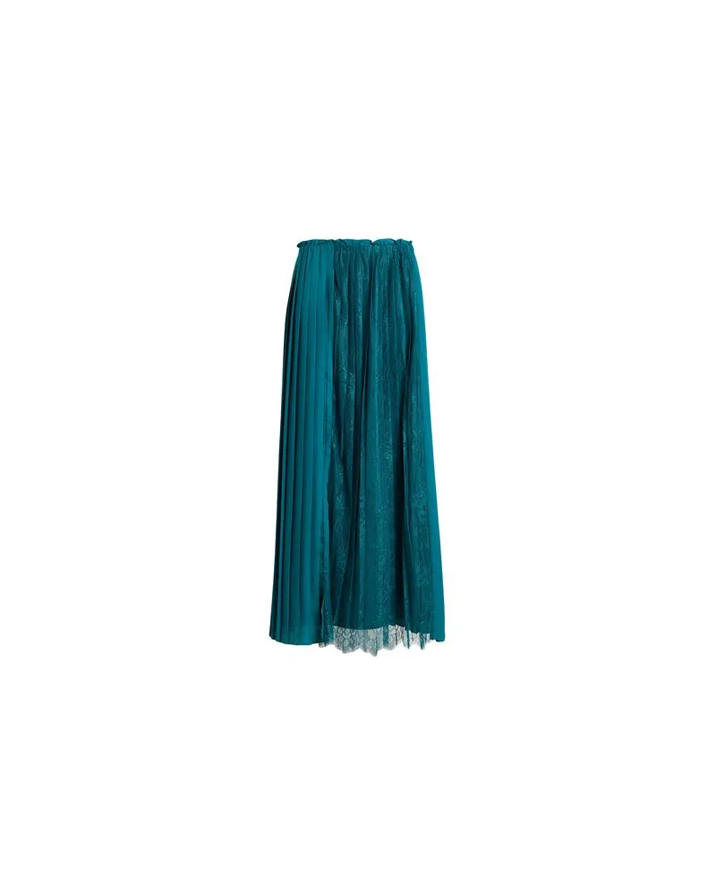 Twin-Set U&B - HOSEN & RÖCKE - Maxi-Röckeauf YOOX.COM Smaragdgrün