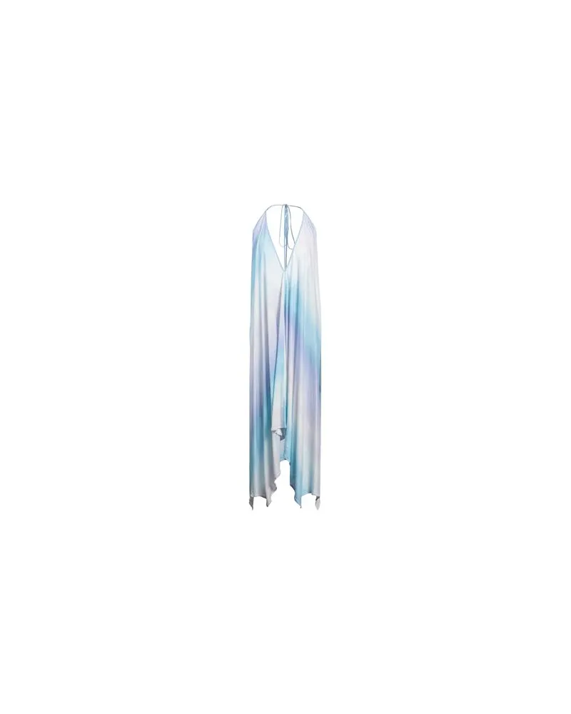 Canessa KLEIDER - Maxi-Kleiderauf YOOX.COM Himmelblau