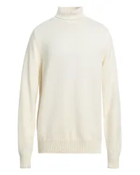 Isaia Rollkragenpullover Elfenbein