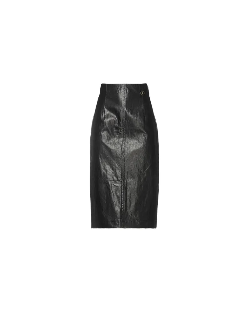 Twin-Set HOSEN & RÖCKE - Midi-Röckeauf YOOX.COM Schwarz