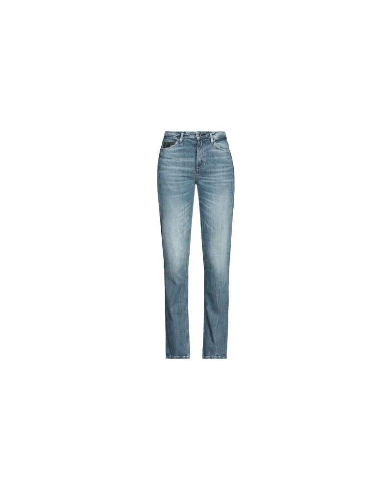 Guess HOSEN & RÖCKE - Jeanshosenauf YOOX.COM Blau