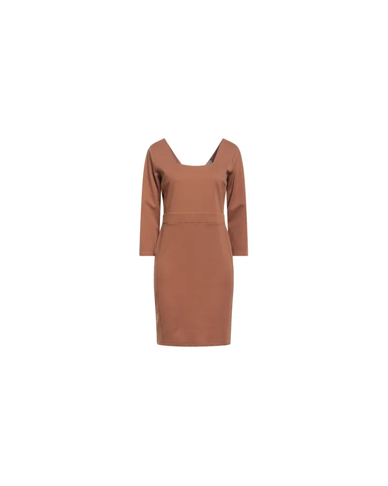 Boutique de la Femme KLEIDER - Mini-Kleiderauf YOOX.COM Braun
