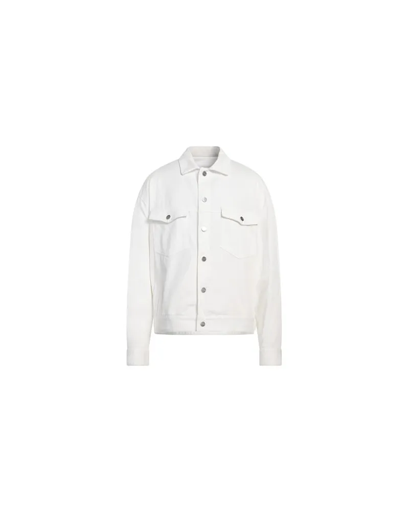 Giorgio Armani JACKEN & MÄNTEL - Jeansjacken/Mäntelauf YOOX.COM Weiß