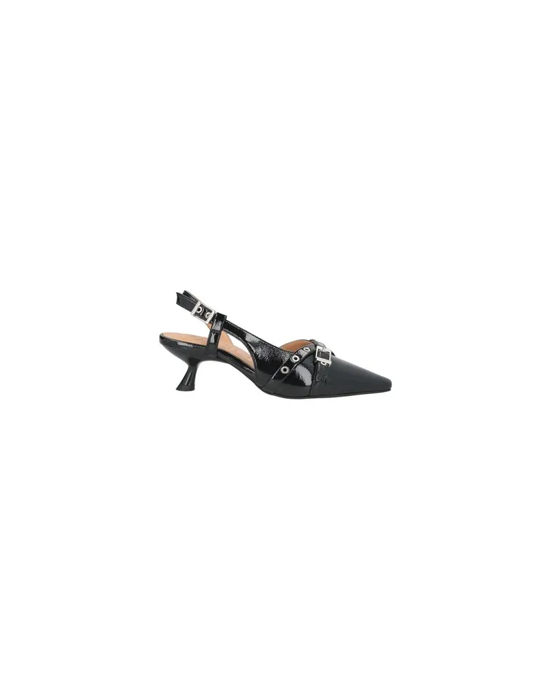 Ganni SCHUHE - Pumpsauf YOOX.COM Schwarz