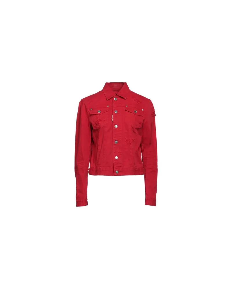 Dsquared2 JACKEN & MÄNTEL - Jeansjacken/Mäntelauf YOOX.COM Rot