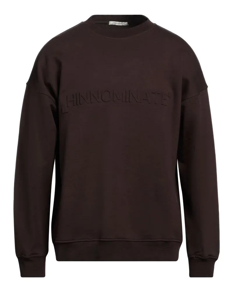 HINNOMINATE Sweatshirt Dunkelbraun