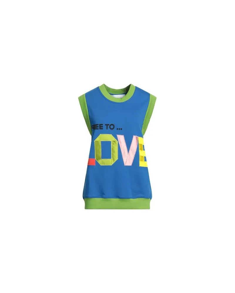AZ FACTORY TOPS - Sweatshirtsauf YOOX.COM Blau