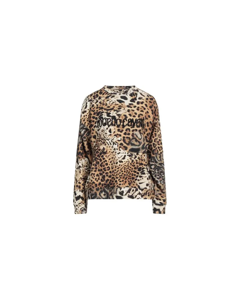 Roberto Cavalli TOPS - Sweatshirtsauf YOOX.COM Beige