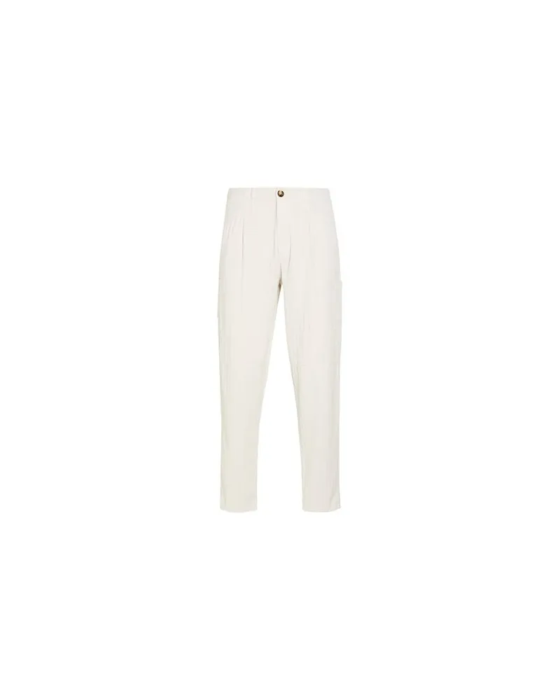 Brunello Cucinelli HOSEN & RÖCKE - Hosenauf YOOX.COM Elfenbein