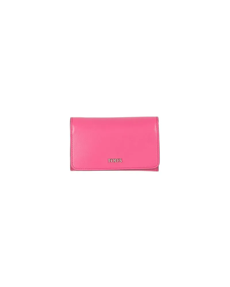 TOD'S Kleinlederwaren - Brieftaschenauf YOOX.COM Fuchsia