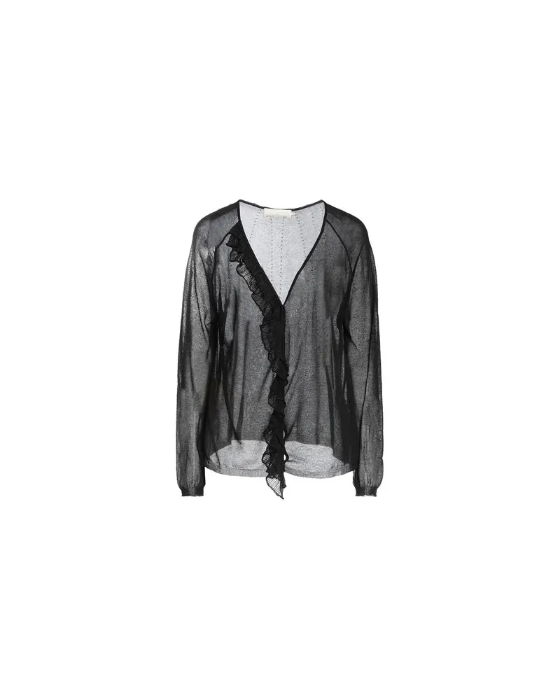 L'Autre Chose STRICKWAREN - Strickjackenauf YOOX.COM Schwarz