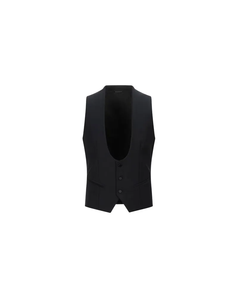 Daniele Alessandrini ANZÜGE und CO-ORDS - Couture-Westenauf YOOX.COM Schwarz