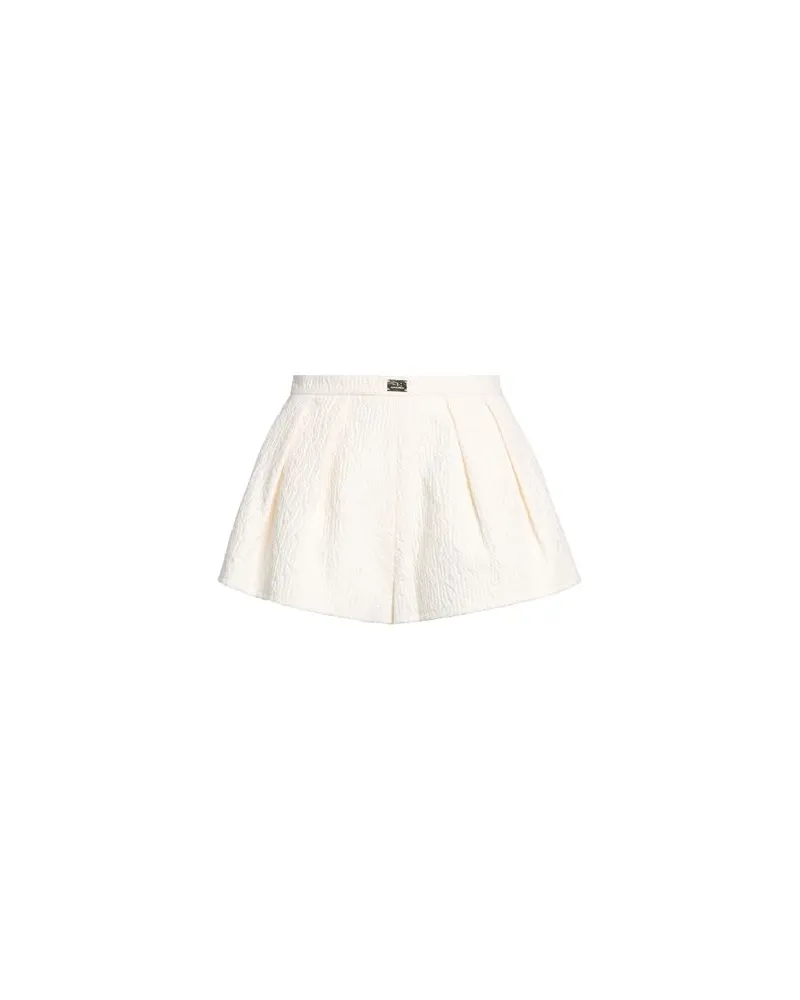 Elisabetta Franchi HOSEN & RÖCKE - Shorts & Bermudashortsauf YOOX.COM Elfenbein