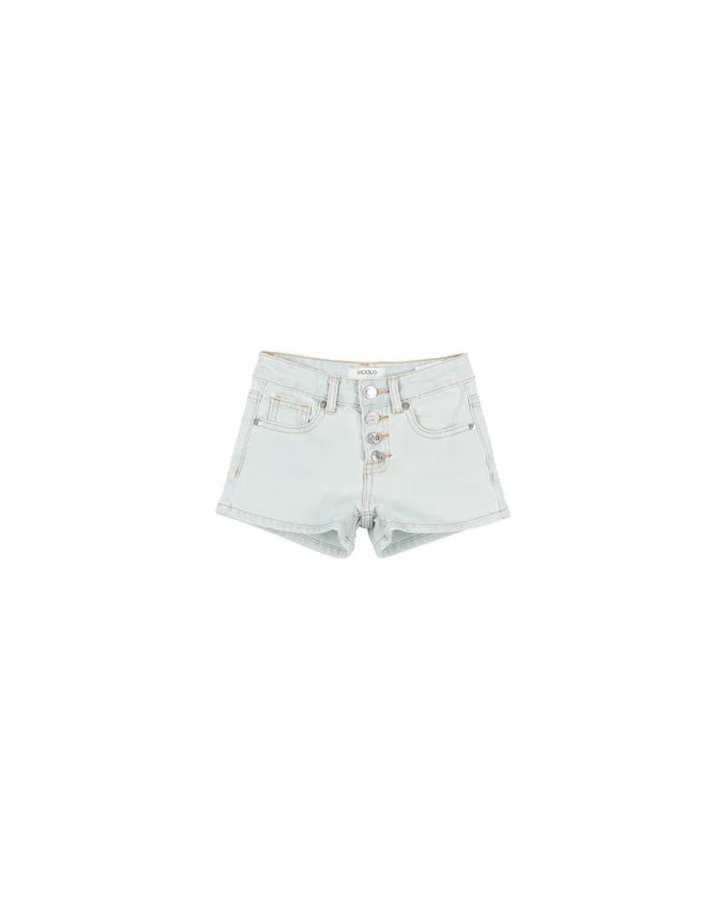 VICOLO GIRL - HOSEN & RÖCKE - Jeansshortsauf YOOX.COM Blau