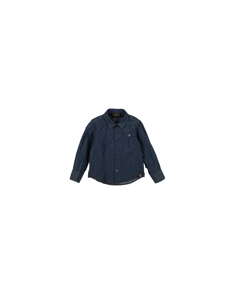 Trussardi TOPS - Jeanshemdenauf YOOX.COM Blau