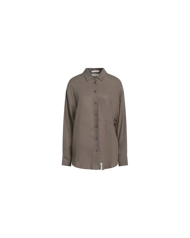 HINNOMINATE TOPS - Hemdenauf YOOX.COM Militärgrün