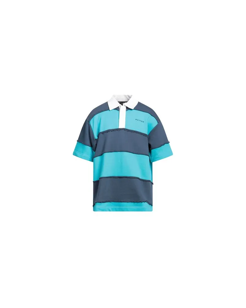 BOTTER TOPS - Poloshirtsauf YOOX.COM Azurblau