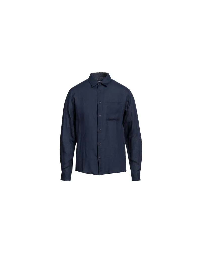 A.P.C. TOPS - Hemdenauf YOOX.COM Marineblau