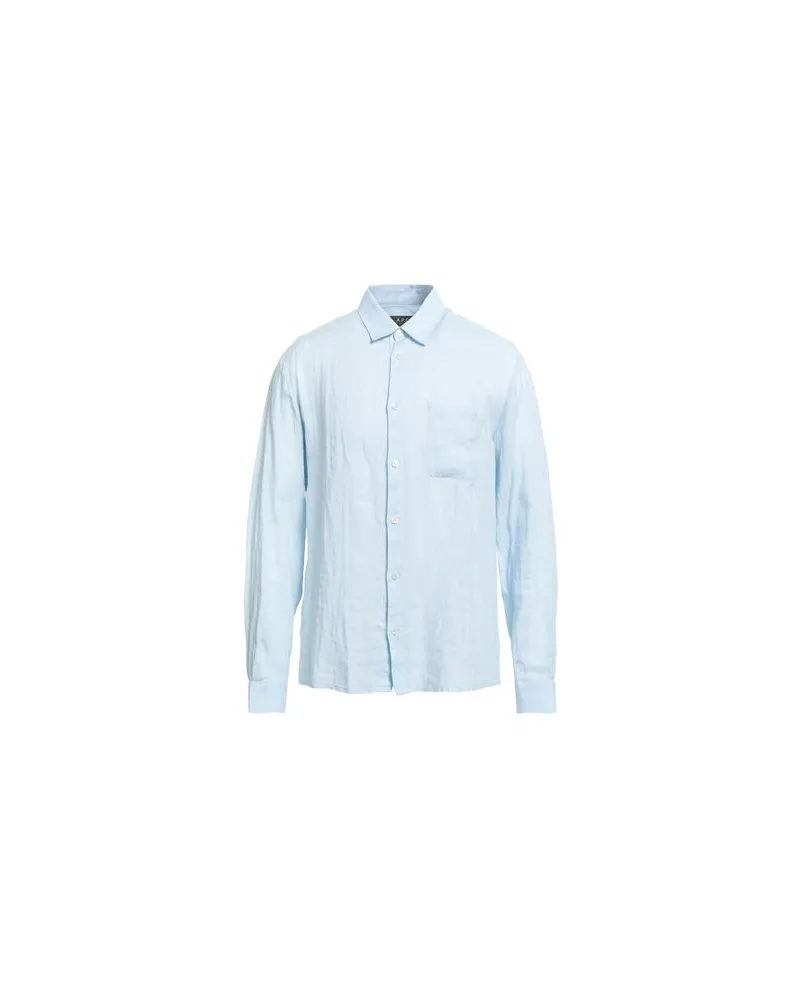 A.P.C. TOPS - Hemdenauf YOOX.COM Himmelblau