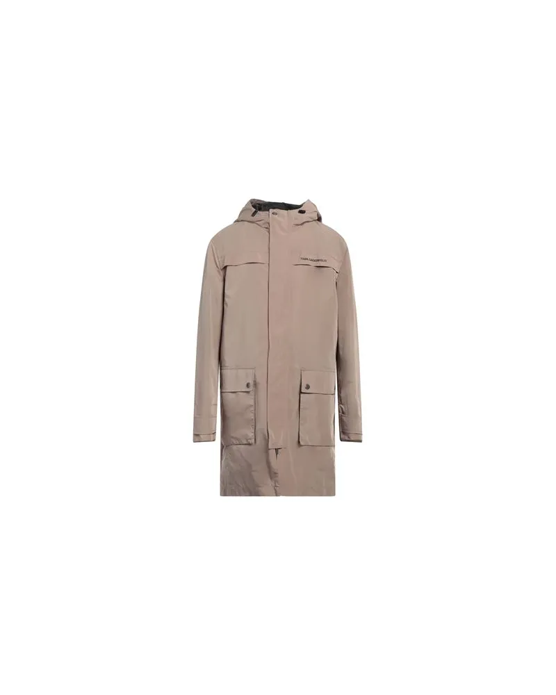 Karl Lagerfeld JACKEN & MÄNTEL - Jacken, Mäntel & Trenchcoatsauf YOOX.COM Hellgrau