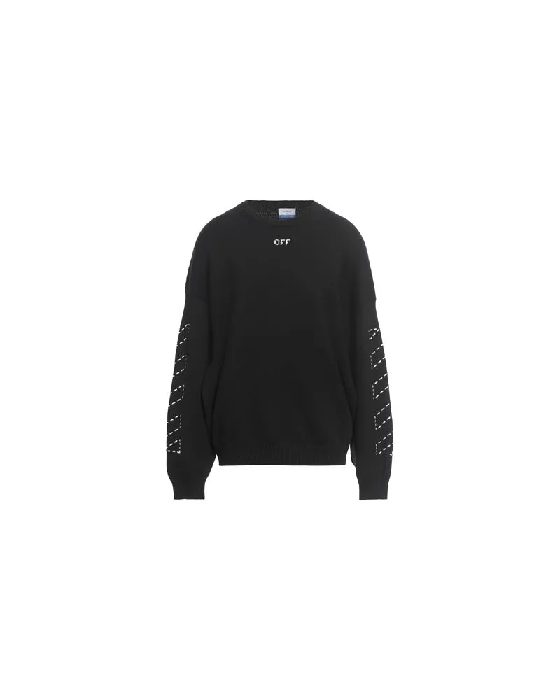 OFF-WHITE STRICKWAREN - Pulloverauf YOOX.COM Schwarz