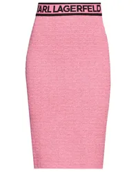 Karl Lagerfeld Midi-Rock Rosa