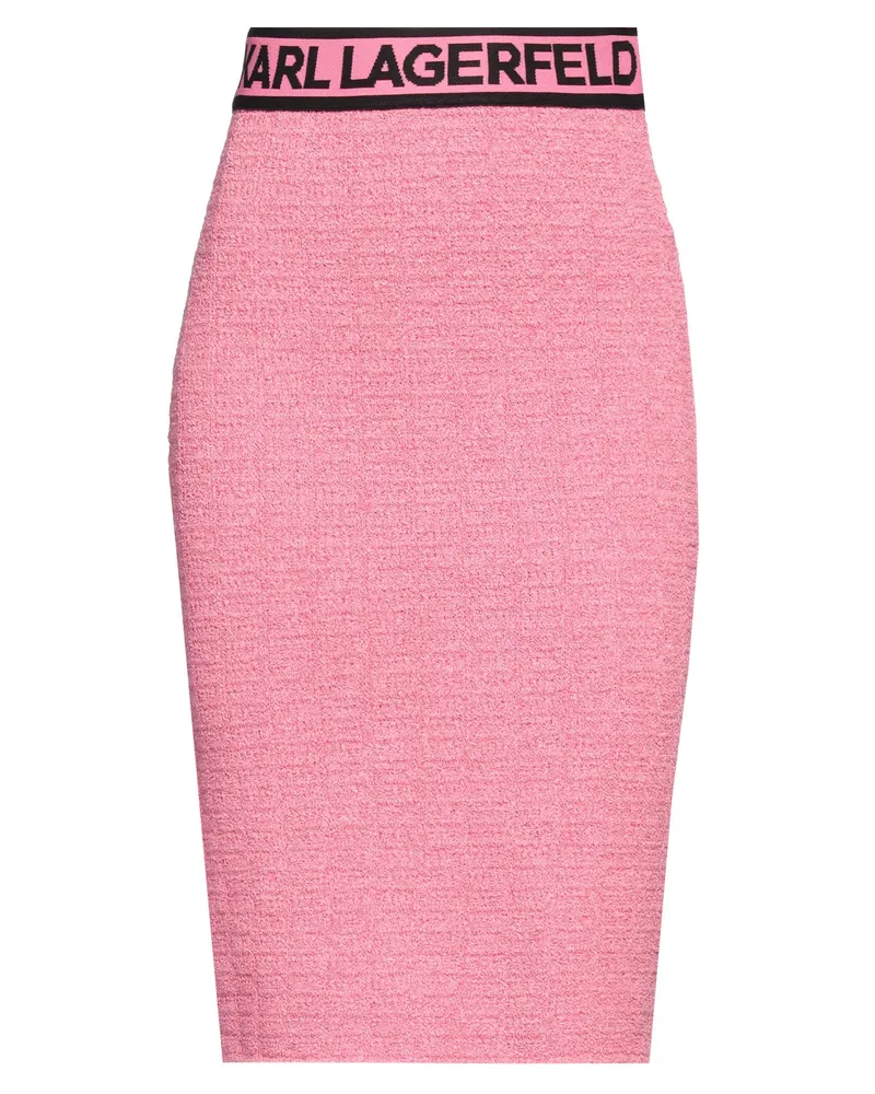 Karl Lagerfeld Midi-Rock Rosa