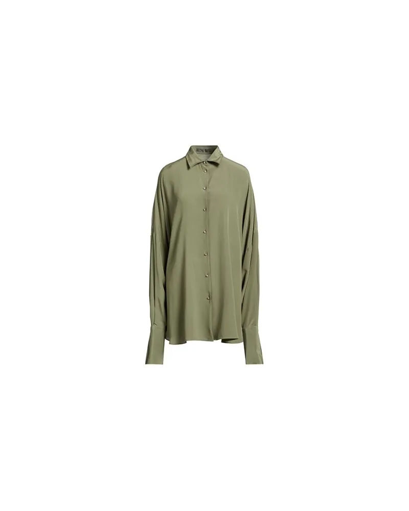 Ermanno Scervino TOPS - Hemdenauf YOOX.COM Militärgrün
