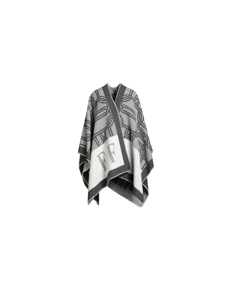 Elisabetta Franchi JACKEN & MÄNTEL - Capesauf YOOX.COM Weiß