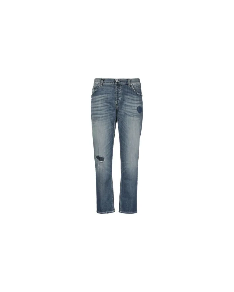 Dondup HOSEN & RÖCKE - Jeanshosenauf YOOX.COM Blau