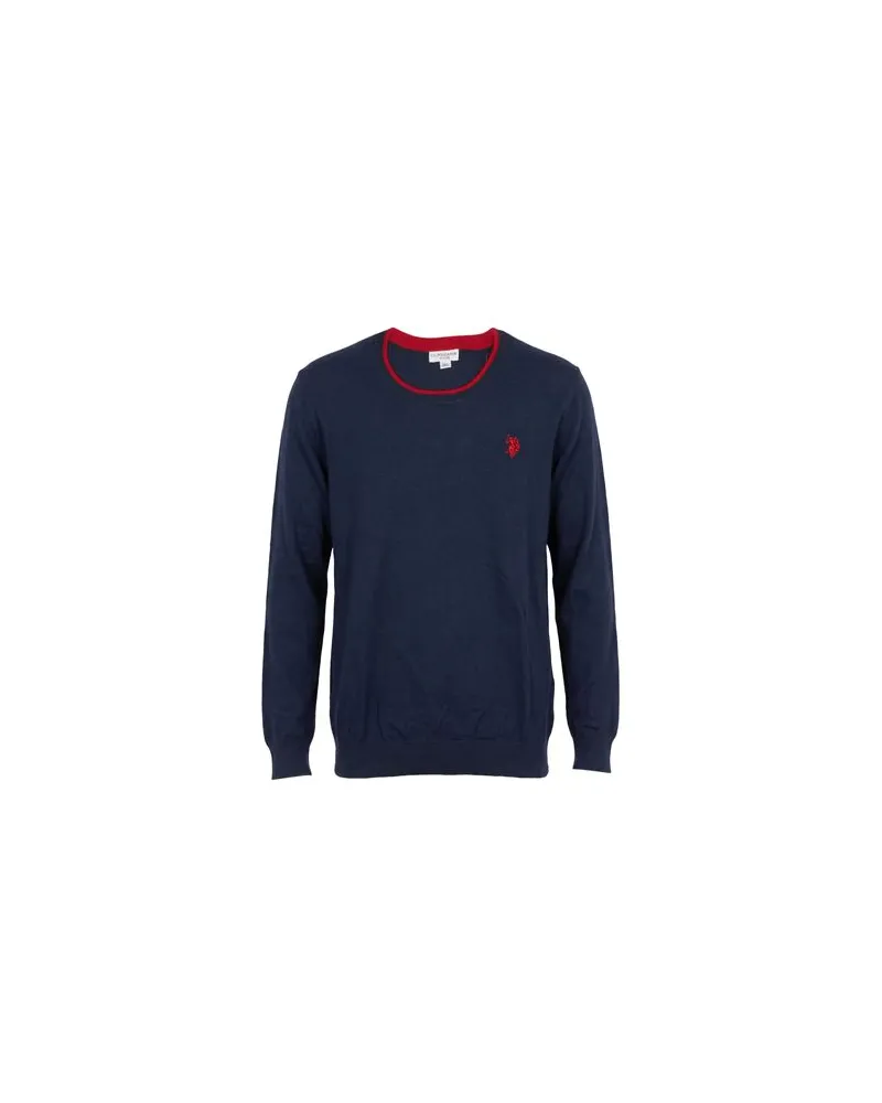 U.S. Polo Assn.  STRICKWAREN - Pulloverauf YOOX.COM Nachtblau