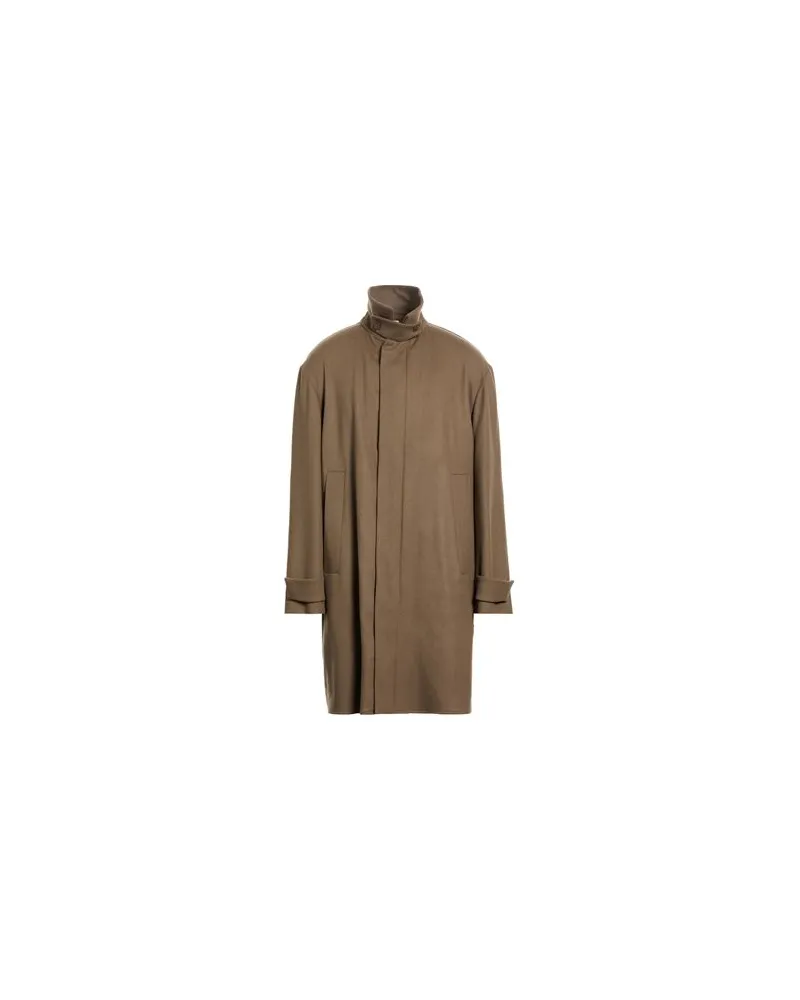 Hevò JACKEN & MÄNTEL - Mäntelauf YOOX.COM Khaki