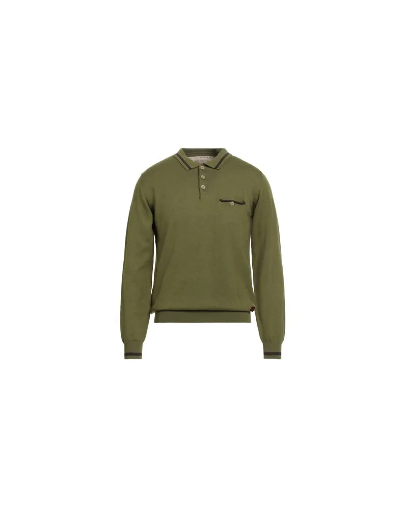 YES ZEE by Essenza STRICKWAREN - Pulloverauf YOOX.COM Militärgrün