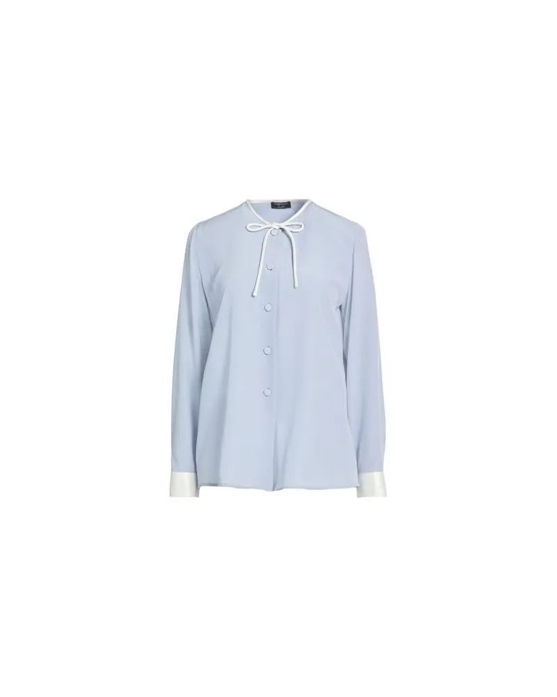 Emporio Armani ICON - TOPS - Hemdenauf YOOX.COM Hellblau