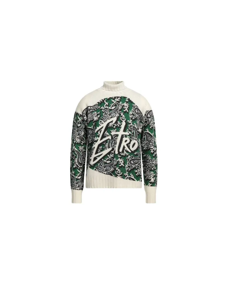 Etro STRICKWAREN - Rollkragenpulloverauf YOOX.COM Elfenbein