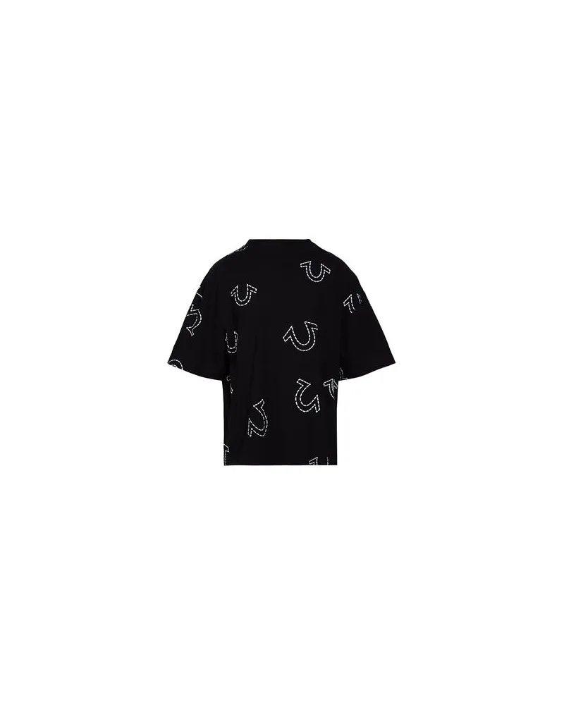 True Religion TOPS - T-shirtsauf YOOX.COM Schwarz