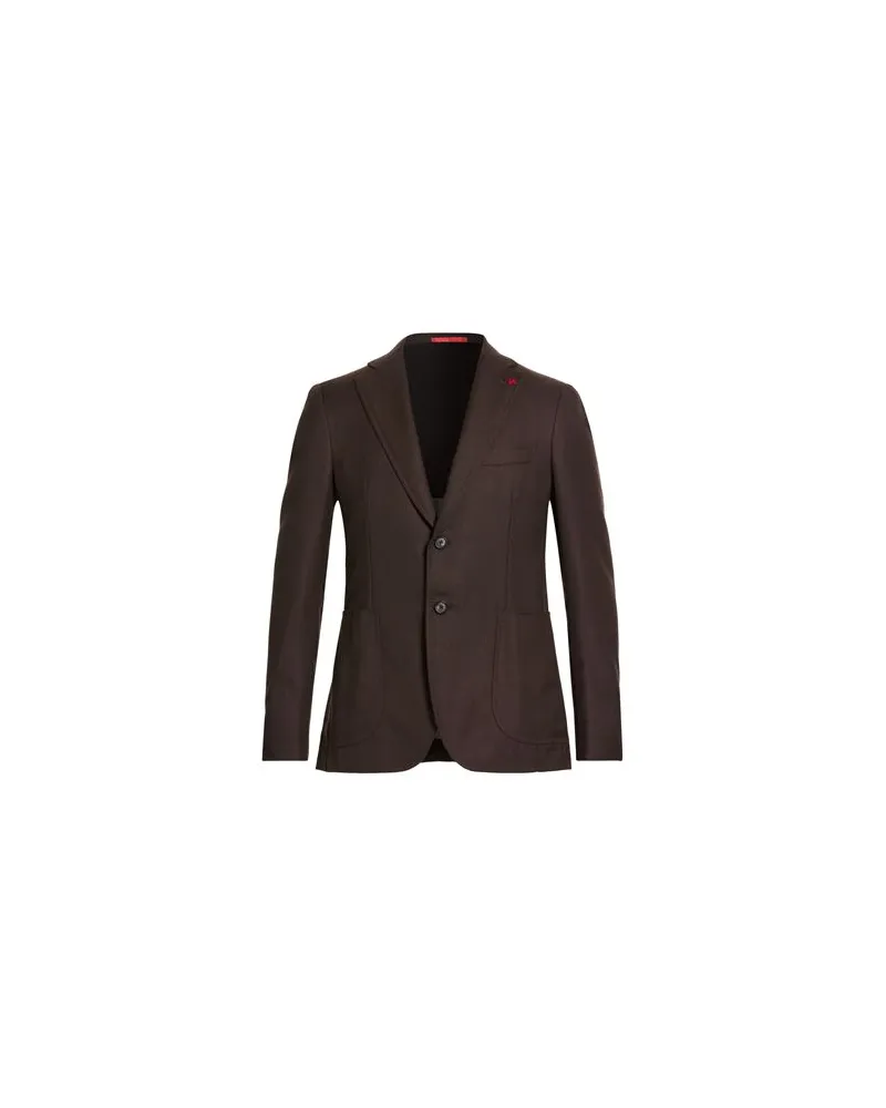 Isaia ANZÜGE und CO-ORDS - Blazersauf YOOX.COM Dunkelbraun