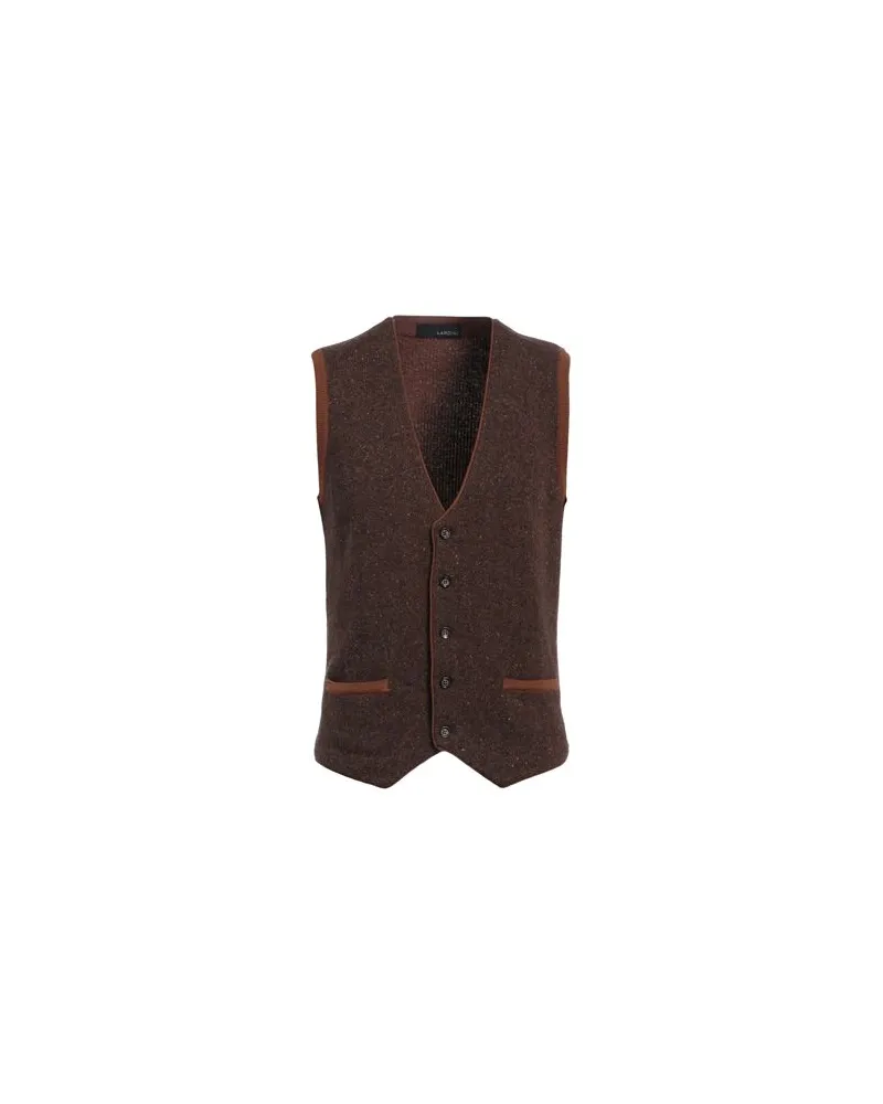 LARDINI STRICKWAREN - Strickjackenauf YOOX.COM Braun