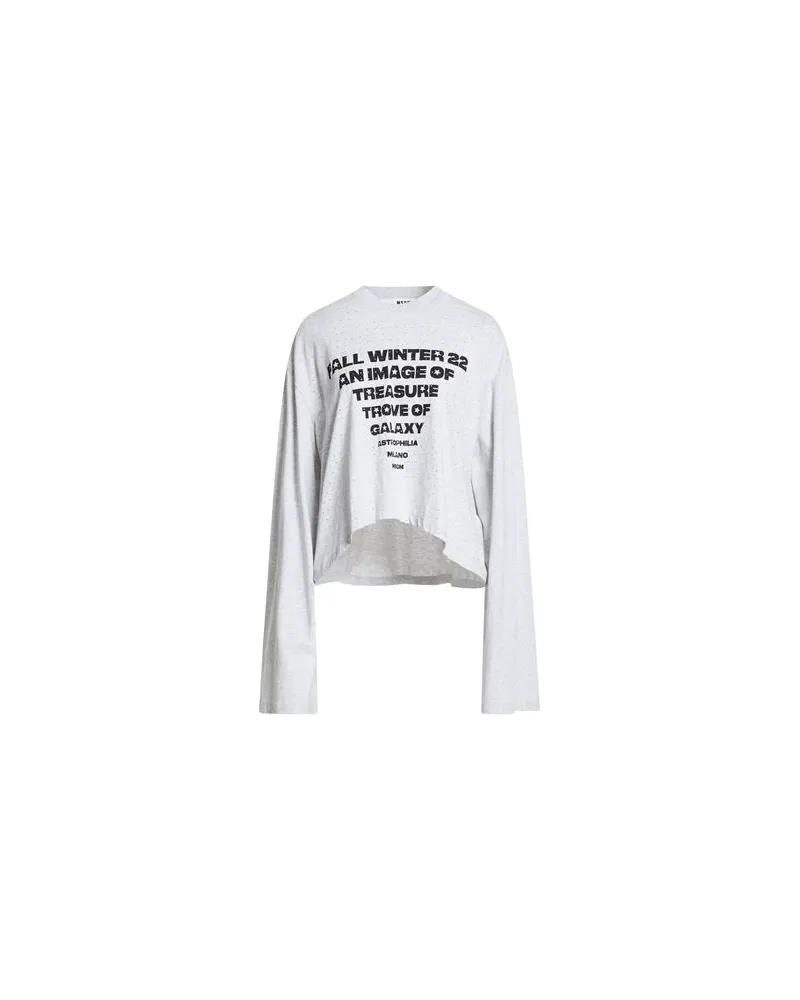 MSGM TOPS - T-shirtsauf YOOX.COM Hellgrau