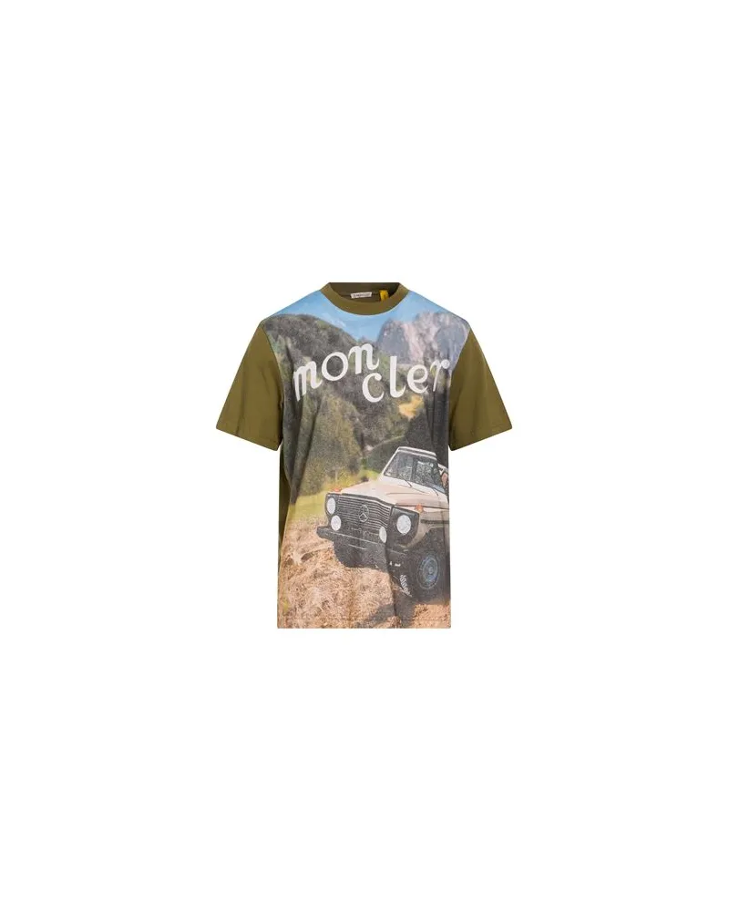 Moncler TOPS - T-shirtsauf YOOX.COM Militärgrün
