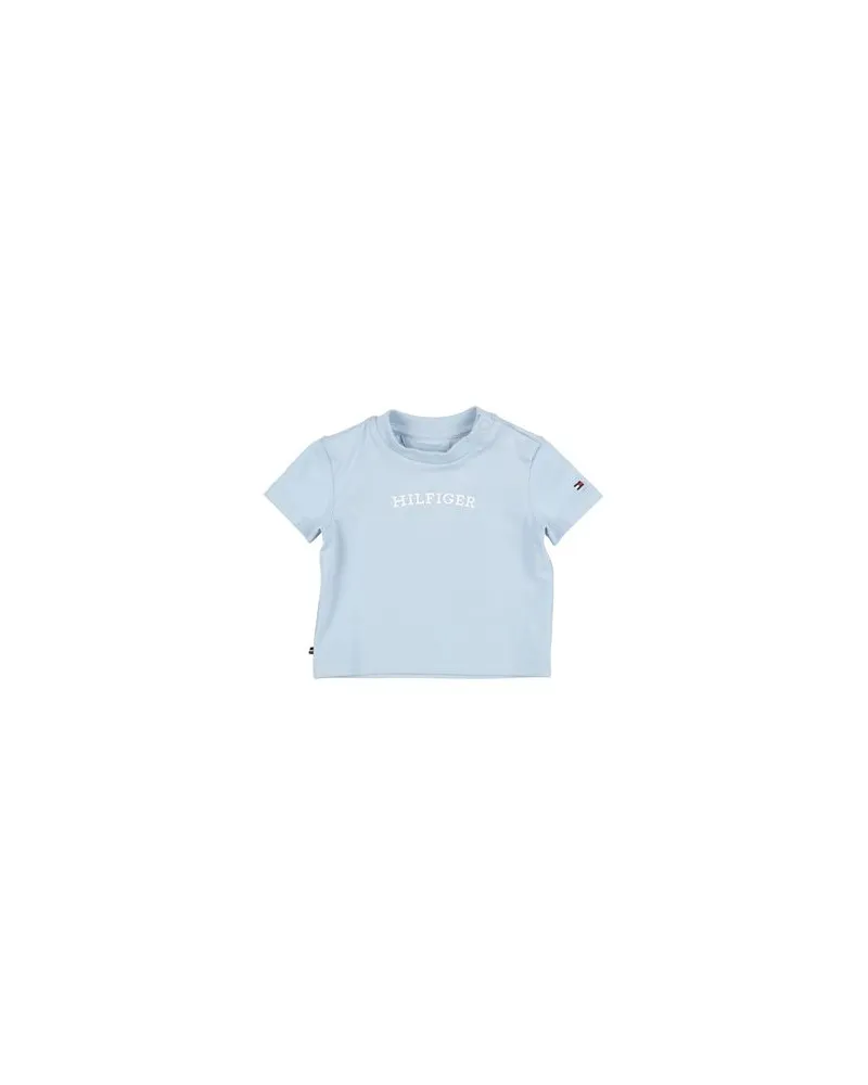 Tommy Hilfiger TOPS - T-shirtsauf YOOX.COM Himmelblau