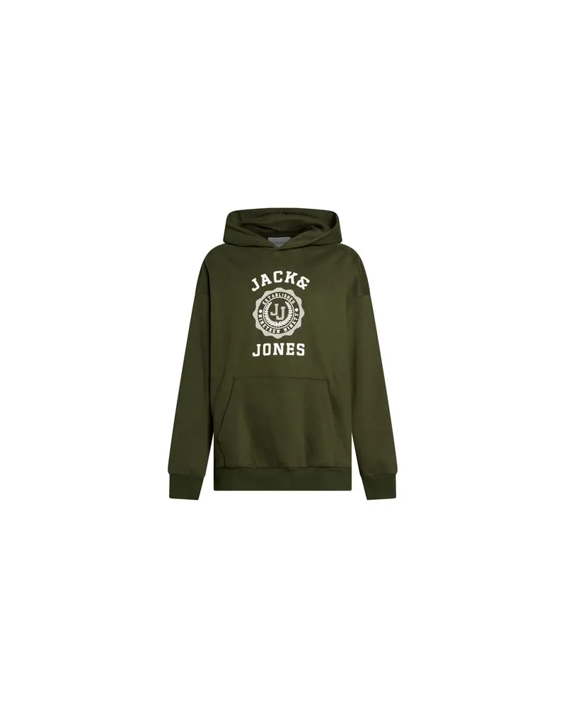 Jack & Jones TOPS - Sweatshirtsauf YOOX.COM Militärgrün