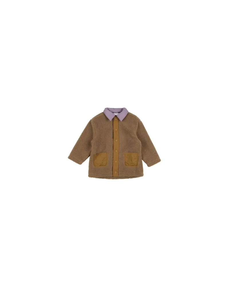 BOBO CHOSES JACKEN & MÄNTEL - Shearling- & Kunstfellauf YOOX.COM Khaki